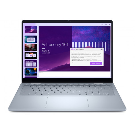 Dell Plus 2in1 14 | Ice Blue | 14 " | WVA | Touchscreen | FHD+ | 1920 x 1200 pixels | Intel Core Ultra 7 | 256V | 16 GB | LPDDR5