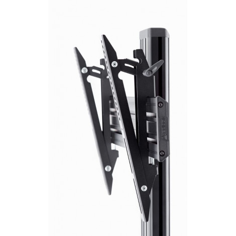 EDBAK Floor stand | TRV200 Videoconferencing Trolley | Tilt | 75-86 " | Maximum weight (capacity) 120 kg | Black