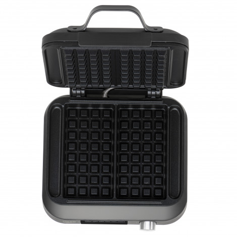 Adler Waffle Maker with LED Display | AD 3087 | 2200 W | Number of pastry 2 | Belgium | Black