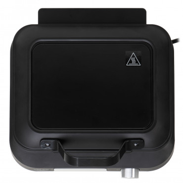 Adler Waffle Maker with LED Display | AD 3087 | 2200 W | Number of pastry 2 | Belgium | Black