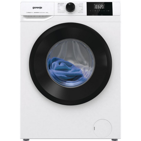 Gorenje Washing machine | W3NGPI72SBS | Energy efficiency class B | Front loading | Washing capacity 7 kg | 1200 RPM | Depth 43.