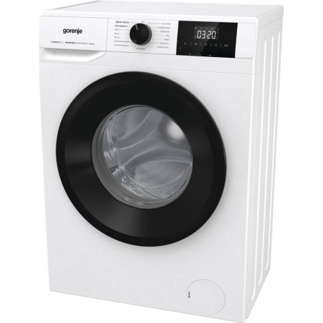 Gorenje Washing machine | W3NGPI72SBS | Energy efficiency class B | Front loading | Washing capacity 7 kg | 1200 RPM | Depth 43.