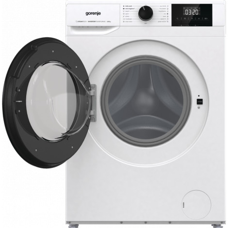 Gorenje Washing Machine | W3NGPI62SBS | Energy efficiency class B | Front loading | Washing capacity 6 kg | 1200 RPM | Depth 47 
