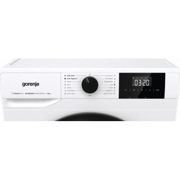 Gorenje Washing Machine | W3NGPI62SBS | Energy efficiency class B | Front loading | Washing capacity 6 kg | 1200 RPM | Depth 47 
