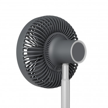 Duux Fan | Rize Flex | Stand Fan | Grey | Diameter 21 cm | Number of speeds 4 | Oscillation | 10 W | No