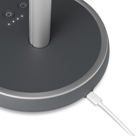 Duux Fan | Rize Flex | Stand Fan | Grey | Diameter 21 cm | Number of speeds 4 | Oscillation | 10 W | No