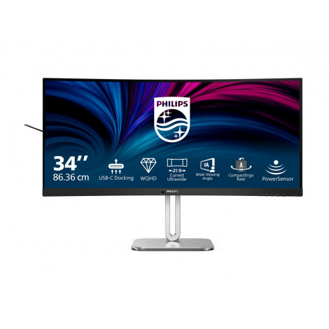 Philips 34B2U5600C/00 | 34 " | VA | 21:9 | 60 Hz | 4 ms | 3440 x 1440 pixels | 300 cd/m | HDMI ports quantity 2