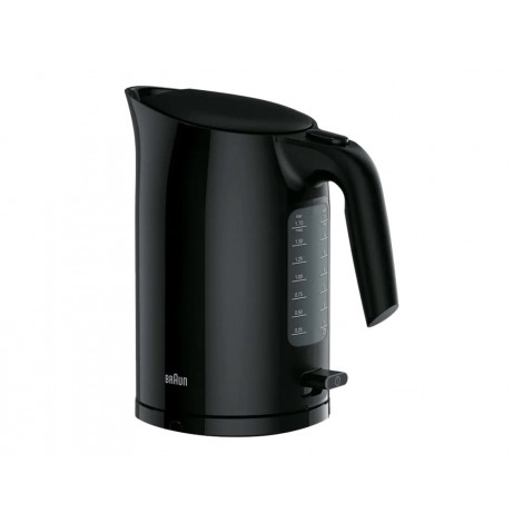 Braun | Kettle | WK3100BK PurEase | Standard | 2200 W | 1.7 L | Plastic | 360 rotational base | Black