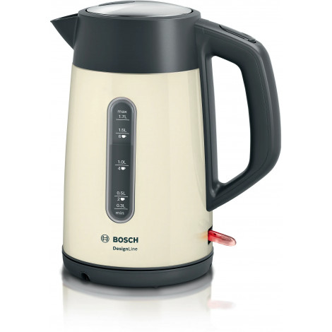 Bosch | Kettle | TWK4P437 | Electric | 2400 W | 1.7 L | Stainless steel | Beige