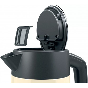 Bosch | Kettle | TWK4P437 | Electric | 2400 W | 1.7 L | Stainless steel | Beige