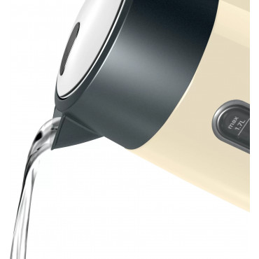 Bosch | Kettle | TWK4P437 | Electric | 2400 W | 1.7 L | Stainless steel | Beige