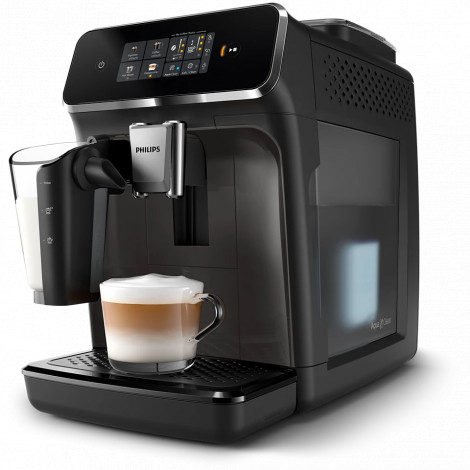 Philips | Espresso Coffee Maker | EP2334/10 | Pump pressure 15 bar | Built-in milk frother | Fully Automatic | 1500 W | Black