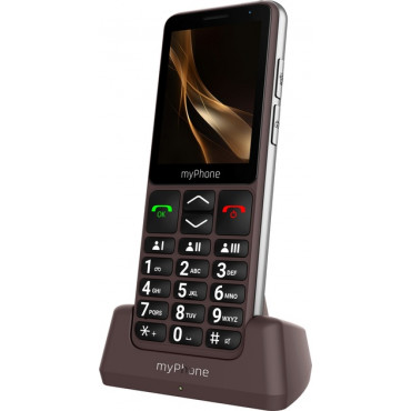 myPhone Bueno LTE Praline Collection | Brown | 2.8 " | IPS | 48 MB | 128 MB | Single SIM | MicroSD | 3G | Bluetooth | Main camer