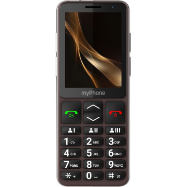 myPhone Bueno LTE Praline Collection | Brown | 2.8 " | IPS | 48 MB | 128 MB | Single SIM | MicroSD | 3G | Bluetooth | Main camer