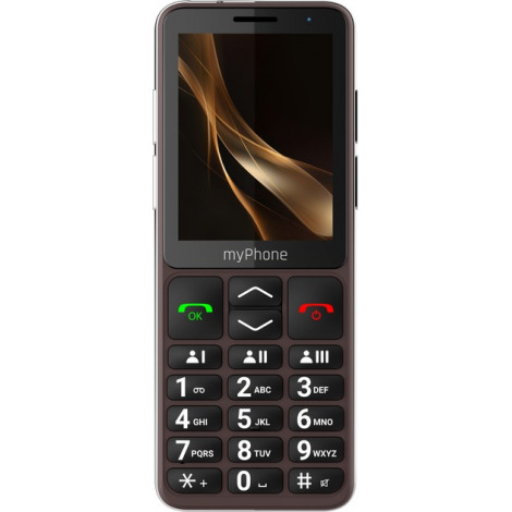 myPhone Bueno LTE Praline Collection | Brown | 2.8 " | IPS | 48 MB | 128 MB | Single SIM | MicroSD | 3G | Bluetooth | Main camer