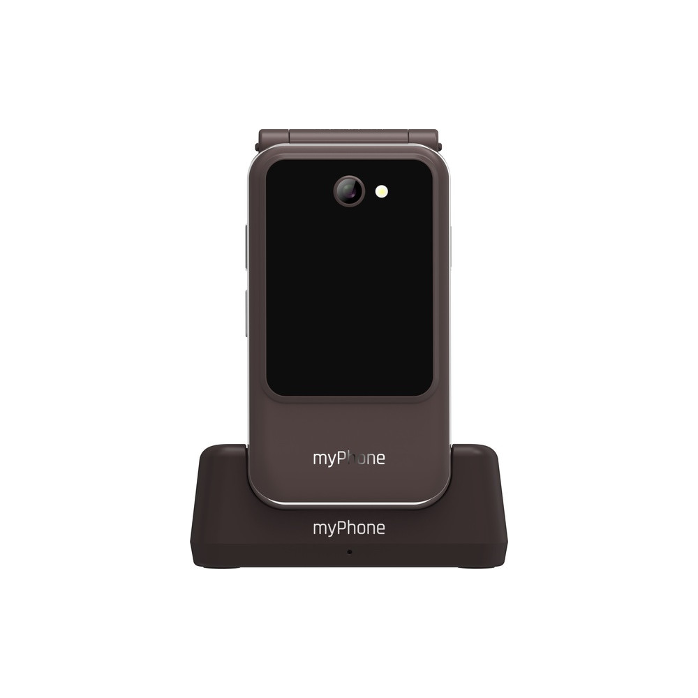 myPhone Harmony LTE Praline Collection | Brown | 2.8+1.44 " | IPS | 48 MB | 128 MB | Single SIM | MicroSD | 3G | Bluetooth | 5.1