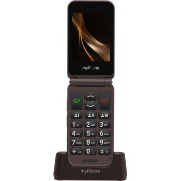 myPhone Harmony LTE Praline Collection | Brown | 2.8+1.44 " | IPS | 48 MB | 128 MB | Single SIM | MicroSD | 3G | Bluetooth | 5.1