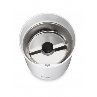 Bosch | Coffee Grinder | TSM6A011W | 180 W | Coffee beans capacity 75 g | White