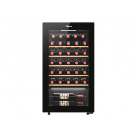 Candy Wine Cooler | 438063 | Energy efficiency class G | Free standing | Bottles capacity 34 | Black