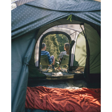 Outwell Two Room Tunnel Tent | Earth 5 Plus | 5 person(s) | Green