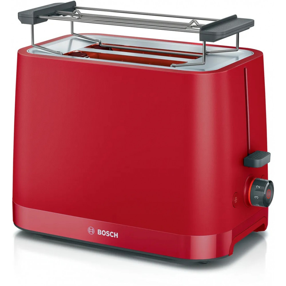 Bosch Compact Toaster | TAT3M124 MyMoment | Number of slots 2 | Housing material Plastic | Red