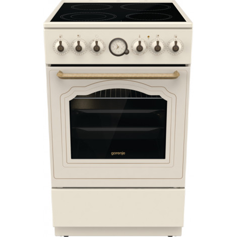 Gorenje | Cooker | GECS5B70CLI | Hob type Vitroceramic | Oven type Electric | Beige | Width 50 cm | Depth 59.4 cm | 70 L