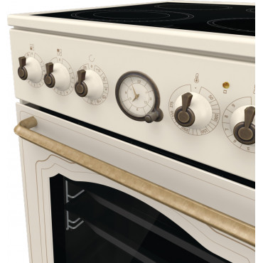 Gorenje | Cooker | GECS5B70CLI | Hob type Vitroceramic | Oven type Electric | Beige | Width 50 cm | Depth 59.4 cm | 70 L