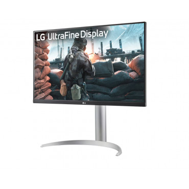 LG 27UP650K-W | 27 " | IPS | UHD | 16:9 | 60 Hz | 5 ms | 3840 x 2160 pixels | 400 cd/m | HDMI ports quantity 2