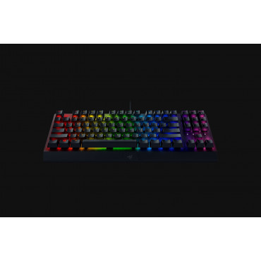 Razer | BlackWidow V3 | Black | Gaming keyboard | Wired | RGB LED light | US