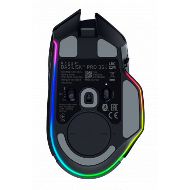 Razer | Gaming Mouse | Basilisk V3 Pro 35K | Optical mouse | Wireless | Black | Yes