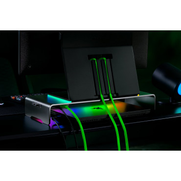 Razer | Desk Mount | Monitor Stand Chroma | Ergonomic Height | Black