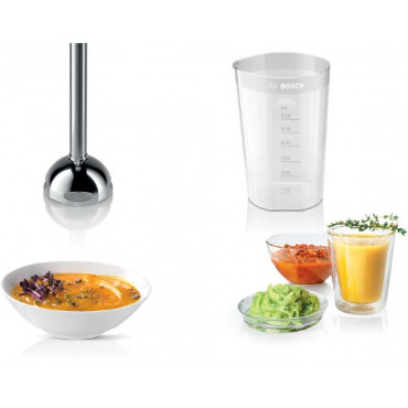 Bosch Hand Blender | MSM2610B CleverMixx | Hand Blender | 600 W | Number of speeds 1 | Black/Grey