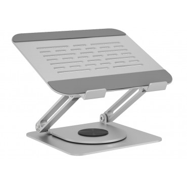 Raidsonic Laptop stands IB-NH300-R | Ergonomic positioning, Rotatable design | 17 " | Silver