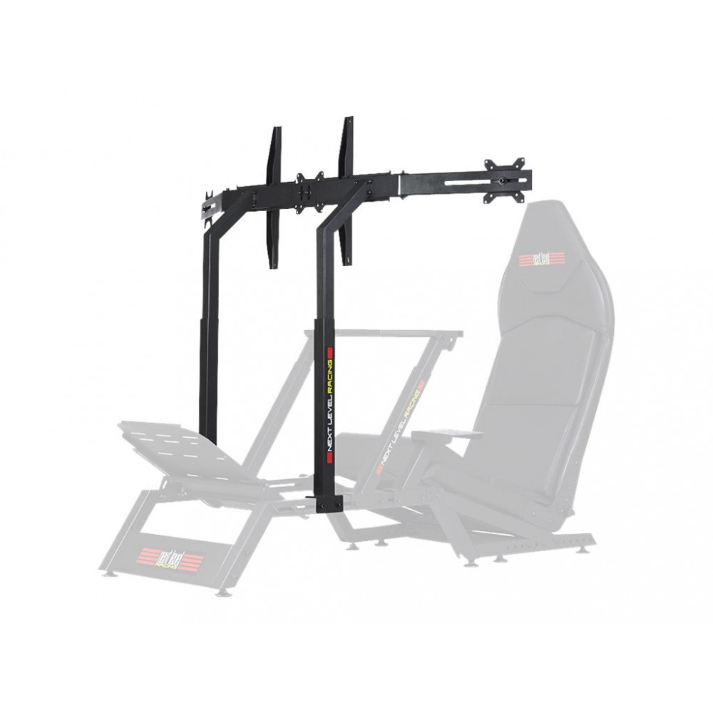 Next Level Racing | F-GT Monitor Stand | Height, tilt | 27-65 " | Maximum weight (capacity) 60 kg | Black