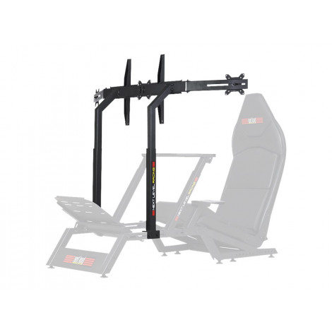 Next Level Racing | F-GT Monitor Stand | Height, tilt | 27-65 " | Maximum weight (capacity) 60 kg | Black