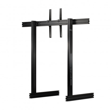 Next Level Racing Floor stand | ELITE Free Standing Single Monitor Stand | Vertical adjustment | 65 " | Black