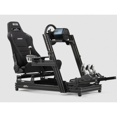 Next Level Racing | SIMAERO Mesh Fabric | Reclining Seat | ERS3 Elite Fabric & Mesh Edition | Black