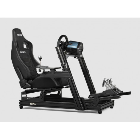 Next Level Racing | SIMAERO Mesh Fabric | Reclining Seat | ERS4 Elite Fabric & SimAero Mesh Edition | Black