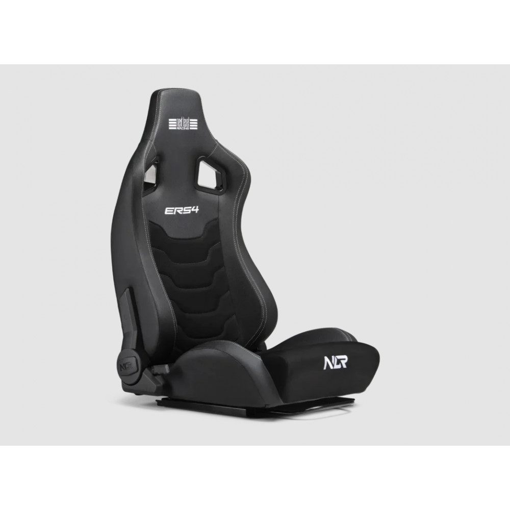 Next Level Racing | PU Leather and Suede | Reclining Seat | ERS4 Elite PU Leather & Suede Edition | Black