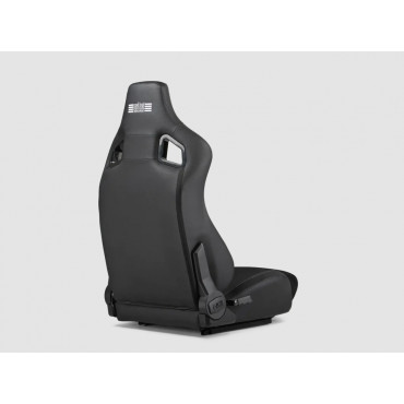 Next Level Racing | PU Leather and Suede | Reclining Seat | ERS4 Elite PU Leather & Suede Edition | Black