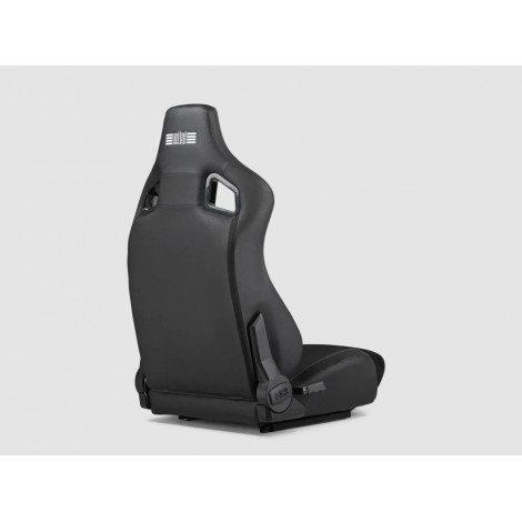Next Level Racing | PU Leather and Suede | Reclining Seat | ERS4 Elite PU Leather & Suede Edition | Black