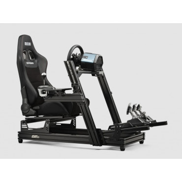 Next Level Racing | PU Leather & Suede | Reclining Seat | ERS5 Elite PU Leather & Suede Edition | Black