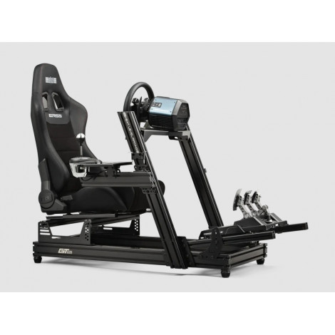 Next Level Racing | PU Leather & Suede | Reclining Seat | ERS5 Elite PU Leather & Suede Edition | Black