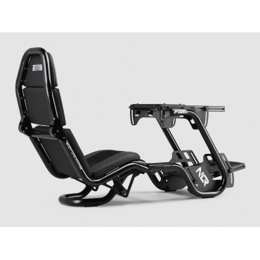 Next Level Racing | Steel | Racing Simulator Cockpit | F-GT Pro Formula and GT Black Edition | Black