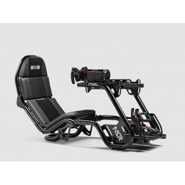 Next Level Racing | Steel | Racing Simulator Cockpit | F-GT Pro Formula and GT Black Edition | Black