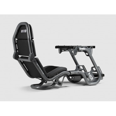 Next Level Racing | Steel | Racing Simulator Cockpit | F-GT Pro Formula and GT Grey Edition | Grey