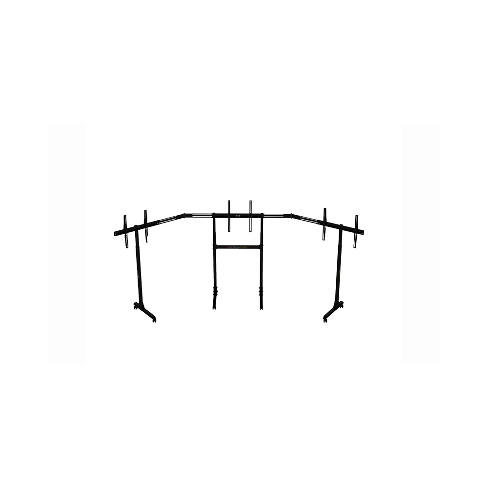Next Level Racing | Floor stand | Free Standing Triple Monitor stand | 3 x 32- 65 " | Maximum weight (capacity) 70 kg | Black