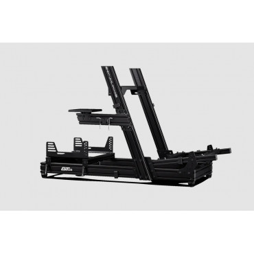 Next Level Racing | Aluminum Carbon Steel | Racing Simulator Cockpit | GTElite Wheel Plate Edition | Black