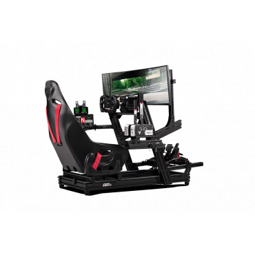 Next Level Racing | GTElite Direct Monitor Mount | Flat screens: 27 - 43 and ultra-wide monitors: 49 " | Black