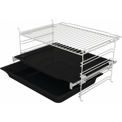Gorenje Oven | BOS67372CLB | 77 L | Electric | AquaClean | Mechanical control | Steam function | Height 59.5 cm | Width 59.5 cm 